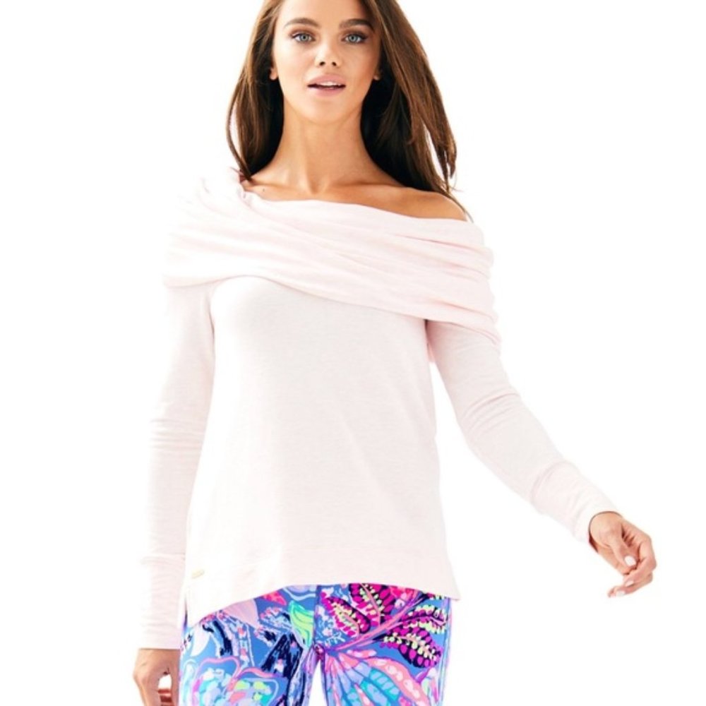 Lilly Pulitzer Belinda Off-The-Shoulder Sweater